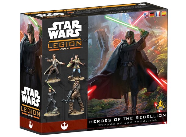 Star Wars Legion Heroes of the Rebellion Character Pack 