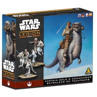 Star Wars Legion Solo & Skywalker Han Solo & Luke Skywalker on Tauntaun