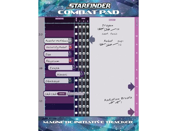 Starfinder RPG Combat Pad 