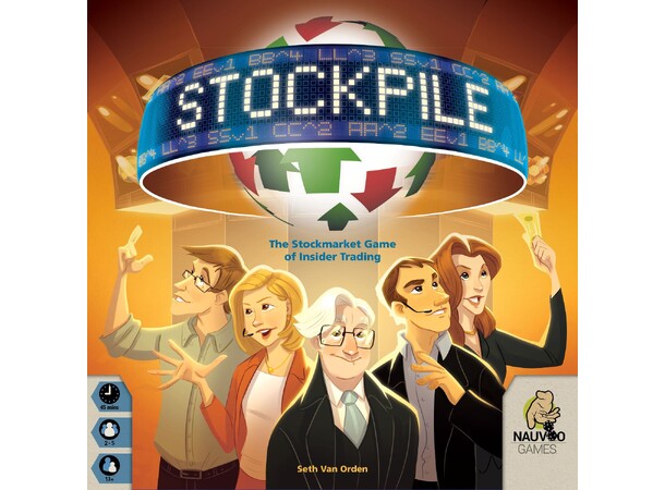 Stockpile Brädspel (Fransk/Engelsk Utgåva) 
