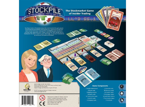 Stockpile Brädspel (Fransk/Engelsk Utgåva) 