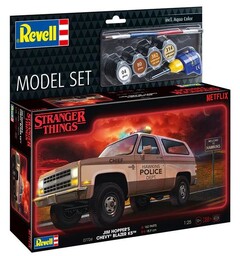 Stranger Things 1985 Chevrolet K5 Blazer Revell 1:25 Byggesett