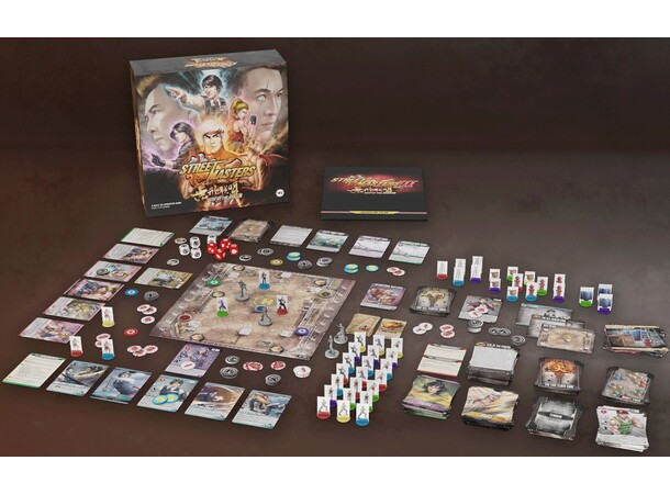 Street Masters Tide of the Dragon Brädspel 