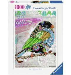 Swirly Bird 1000 biter Puslespill Ravensburger Puzzle