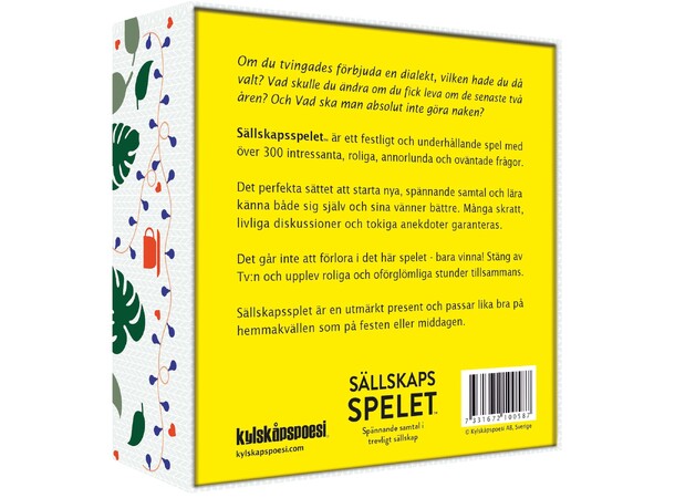 Sällskapsspelet Partyspel Svensk utgåva 