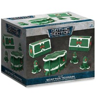 Terreng Eldar Scatter Terrain Battlefield in a Box - Gothic Sector