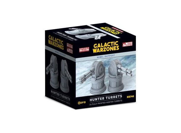 Terreng Rebel Outpost Hunter Turrets Battlefield in a Box - Galactic Warzones 