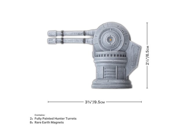 Terreng Rebel Outpost Hunter Turrets Battlefield in a Box - Galactic Warzones 