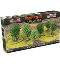 Terreng Small Summer Wood Ferdigmalt - Battlefield in a Box
