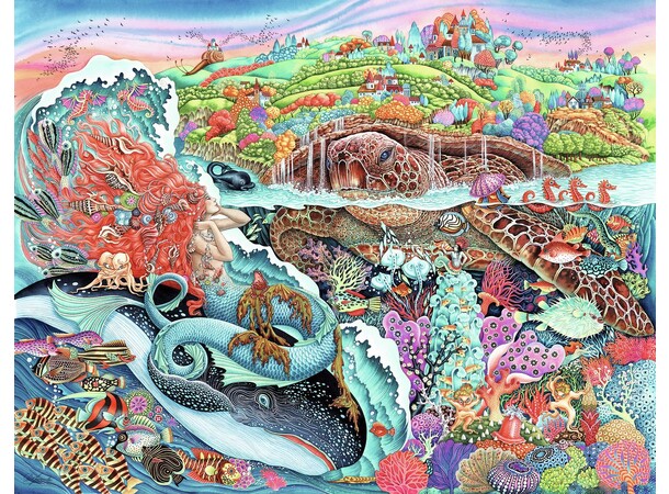 Thalassic Tale 2000 biter Puslespill Ravensburger Puzzle 