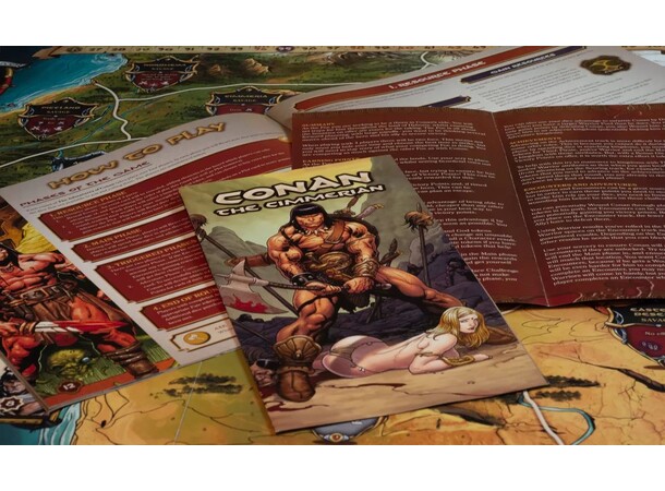 The Adventures of Conan Brädspel 