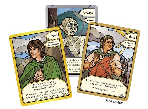 The Two Towers Trick-Taking Game The Lord of the Rings 