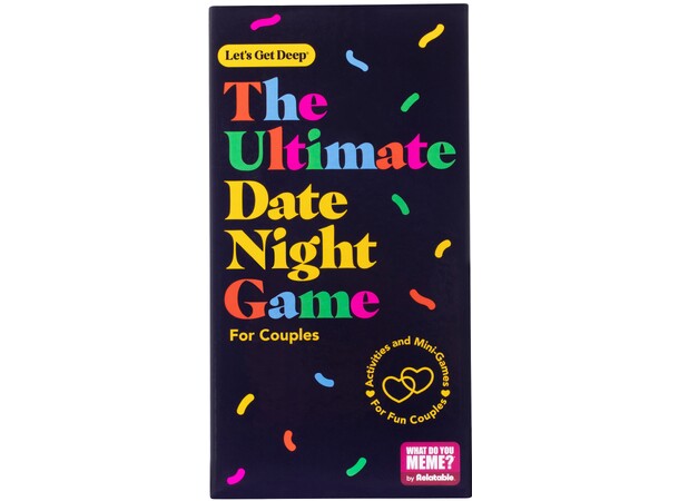 The Ultimate Date Night Game Partyspel Lets Get Deep 
