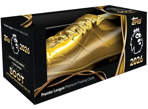 Topps Premier League  Golden Boot Tin 