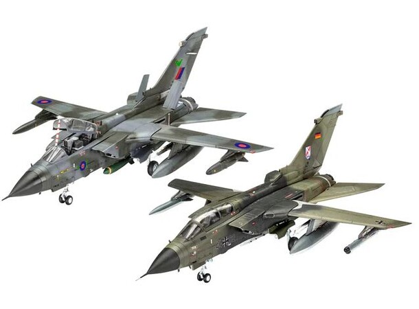 Tornado Twin Pack 50th Anniv Starter Set Revell 1:72 Byggesett 