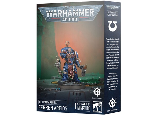 Ultramarines Ferren Areios Warhammer 40K 