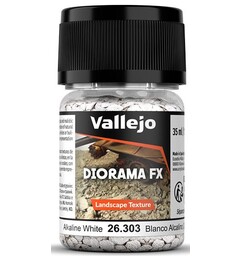 Vallejo Diorama FX Alcaline White 2-5mm Landscape Texture - 35ml