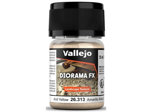 Vallejo Diorama FX Arid Yellow 0,1-0,6mm Landscape Texture - 35ml 