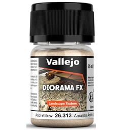 Vallejo Diorama FX Arid Yellow 0,1-0,6mm Landscape Texture - 35ml