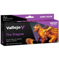 Vallejo Game Color Set Fire Dragons 