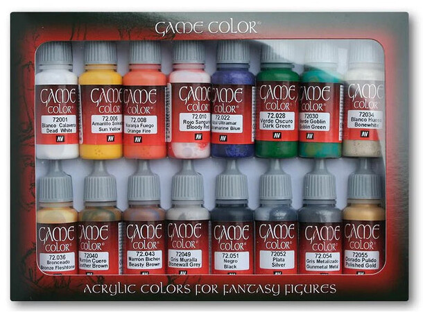 Vallejo Game Color Set Introduction 