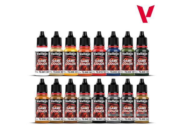 Vallejo Game Color Set Introduction 