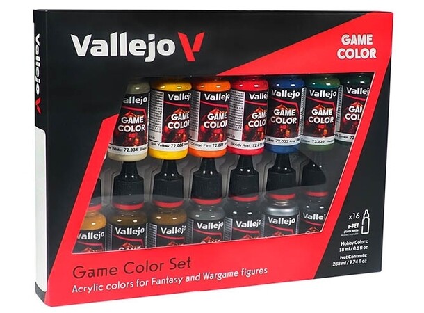 Vallejo Game Color Set Introduction 