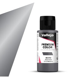 Vallejo Premium Gunmetal 60ml Premium Airbrush Color