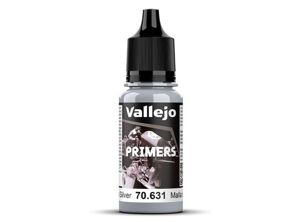 Vallejo Primer Chainmail Silver 18ml 