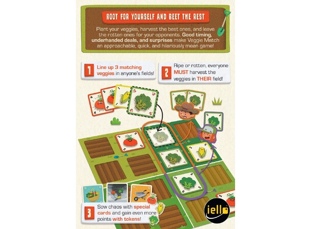 Veggie Match Brädspel 