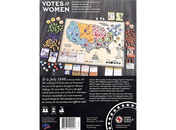 Votes for Women Brädspel 