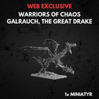 Warriors of Chaos Galrauch Great Drake Warhammer The Old World