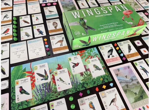 Wingspan Americas Expansion Expansion till Wingspan 