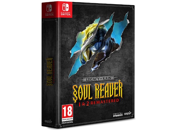 *Legacy of Kain Soul Reaver 1+2 Switch Remastered Deluxe Edition 