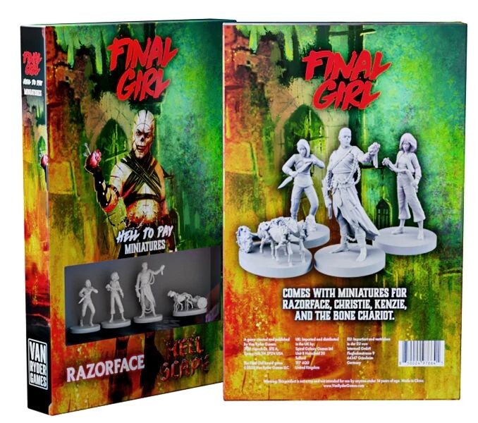 Final Girl Hell to Pay Miniatures Utvidelse til Final Girl