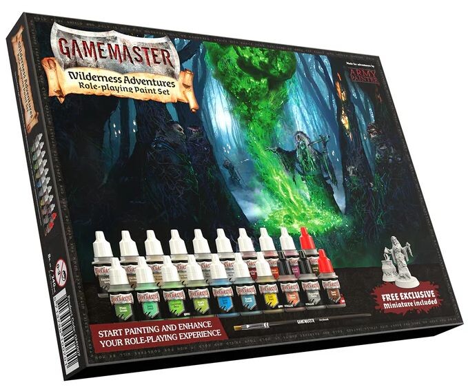 Gamemaster Wilderness Paint Set Wilderness Adventures