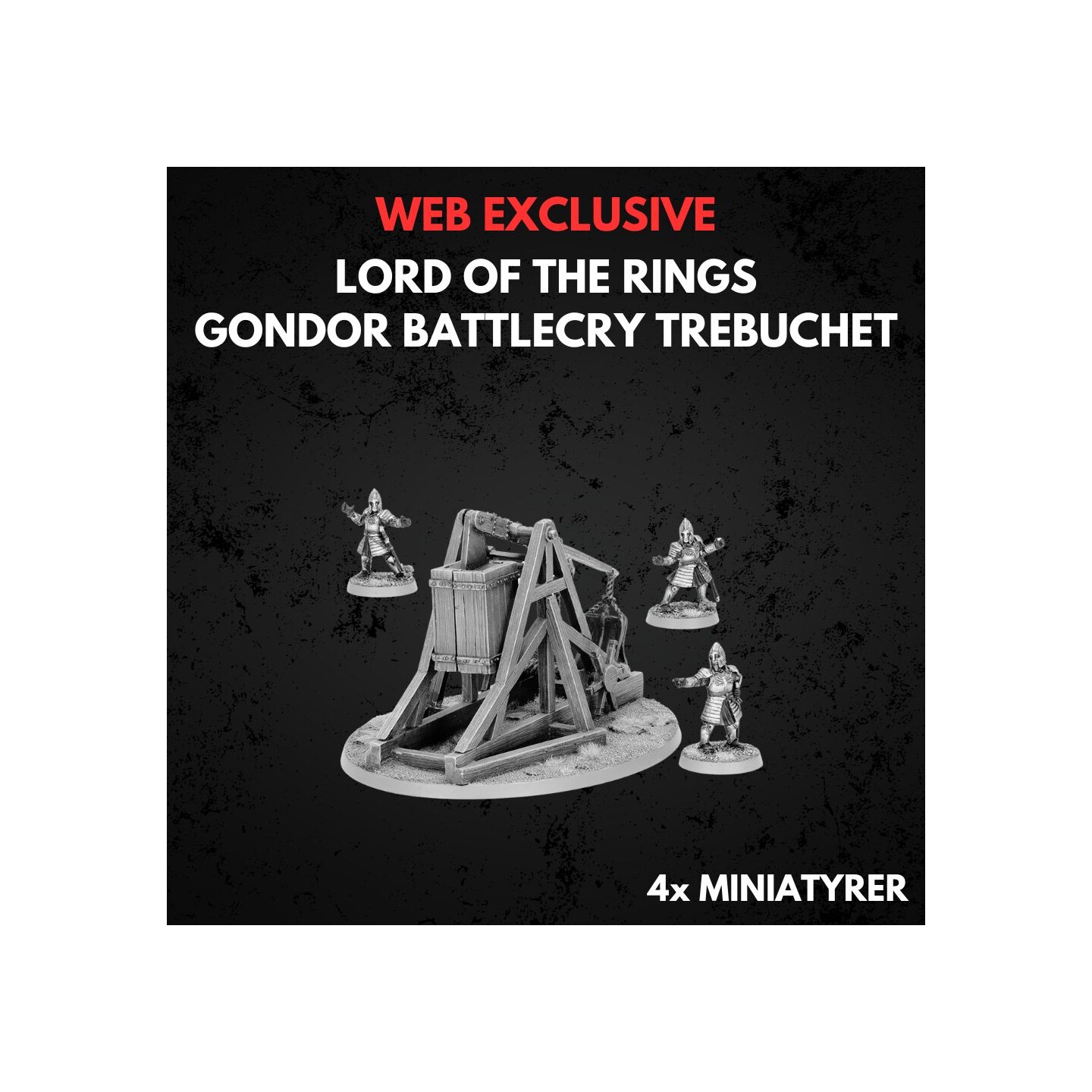 Gondor Battlecry Trebuchet Middle-earth Strategy Battle Game