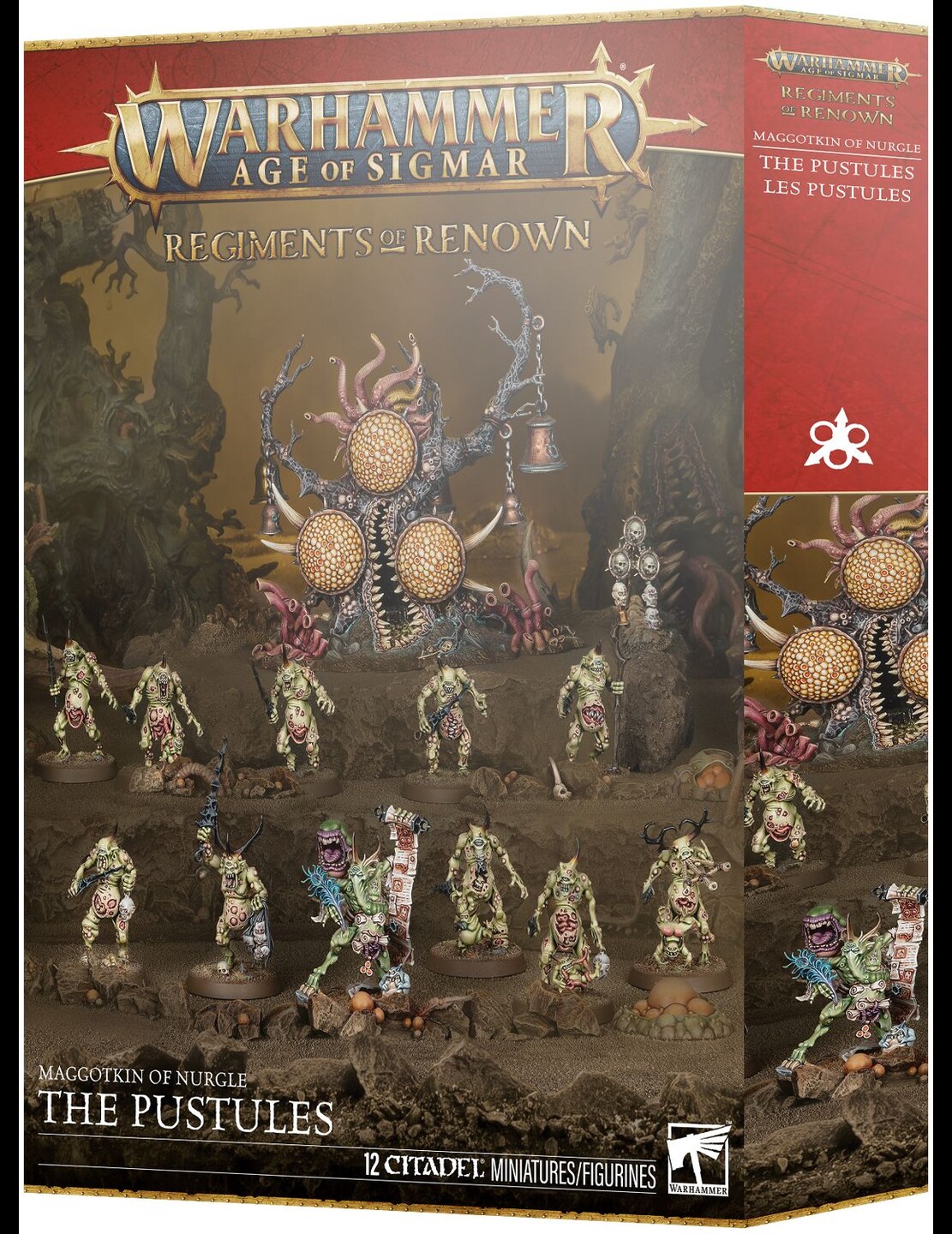 Maggotkin of Nurgle The Pustules Age of Sigmar - Regiment of Renown