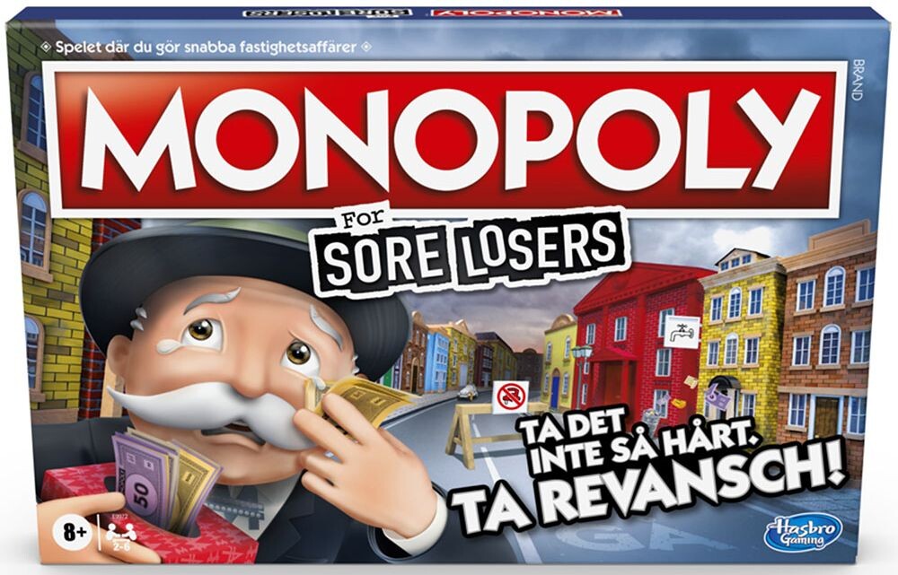 Monopoly For Sore Losers - SVENSK