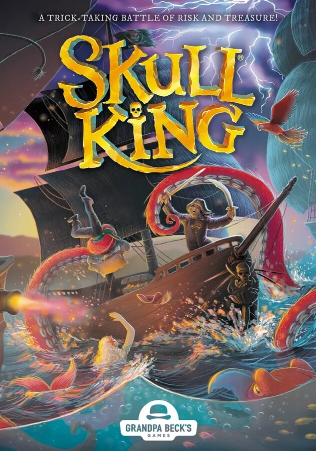 Skull King Brettspill Norsk utgave