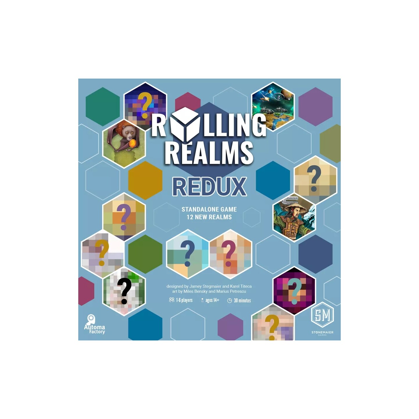 Rolling Realms Redux Brettspill