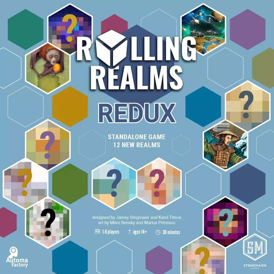 Rolling Realms Redux Brettspill