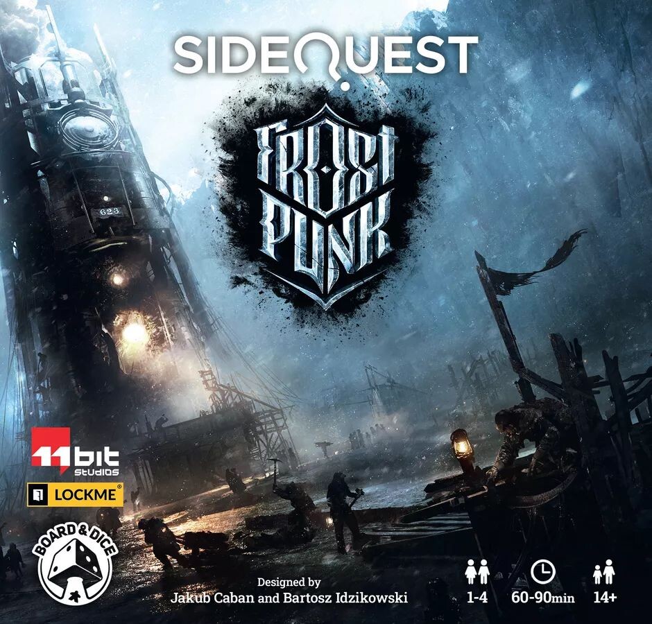 SideQuest Frostpunk Brettspill