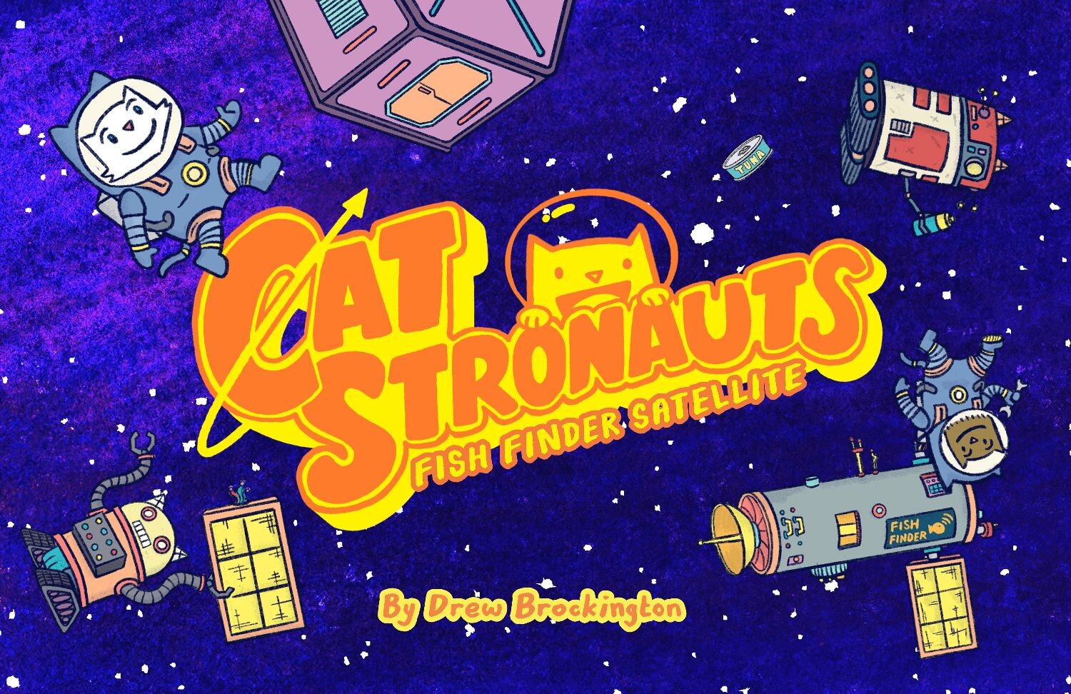 CatStronauts Fish Finder Satellite Exp Utvidelse til CatStronauts