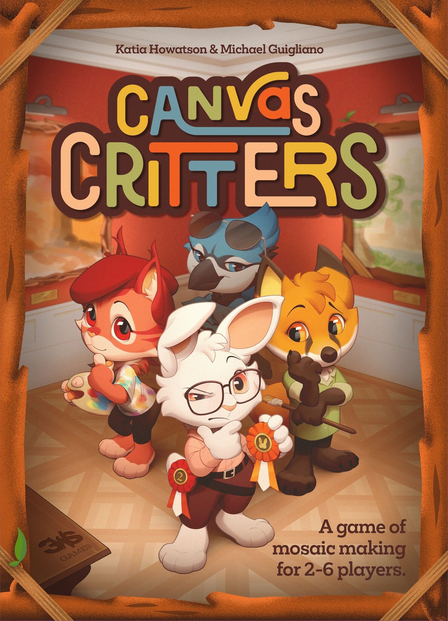 Canvas Critters Brettspill