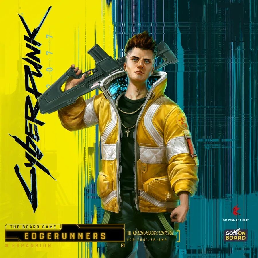 Cyberpunk 2077 Edgerunners Expansion Utvidelse til Cyberpunk 2077 Board Game