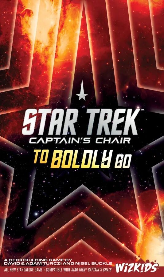 Star Trek Captains Chair To Boldly Go Brettspill