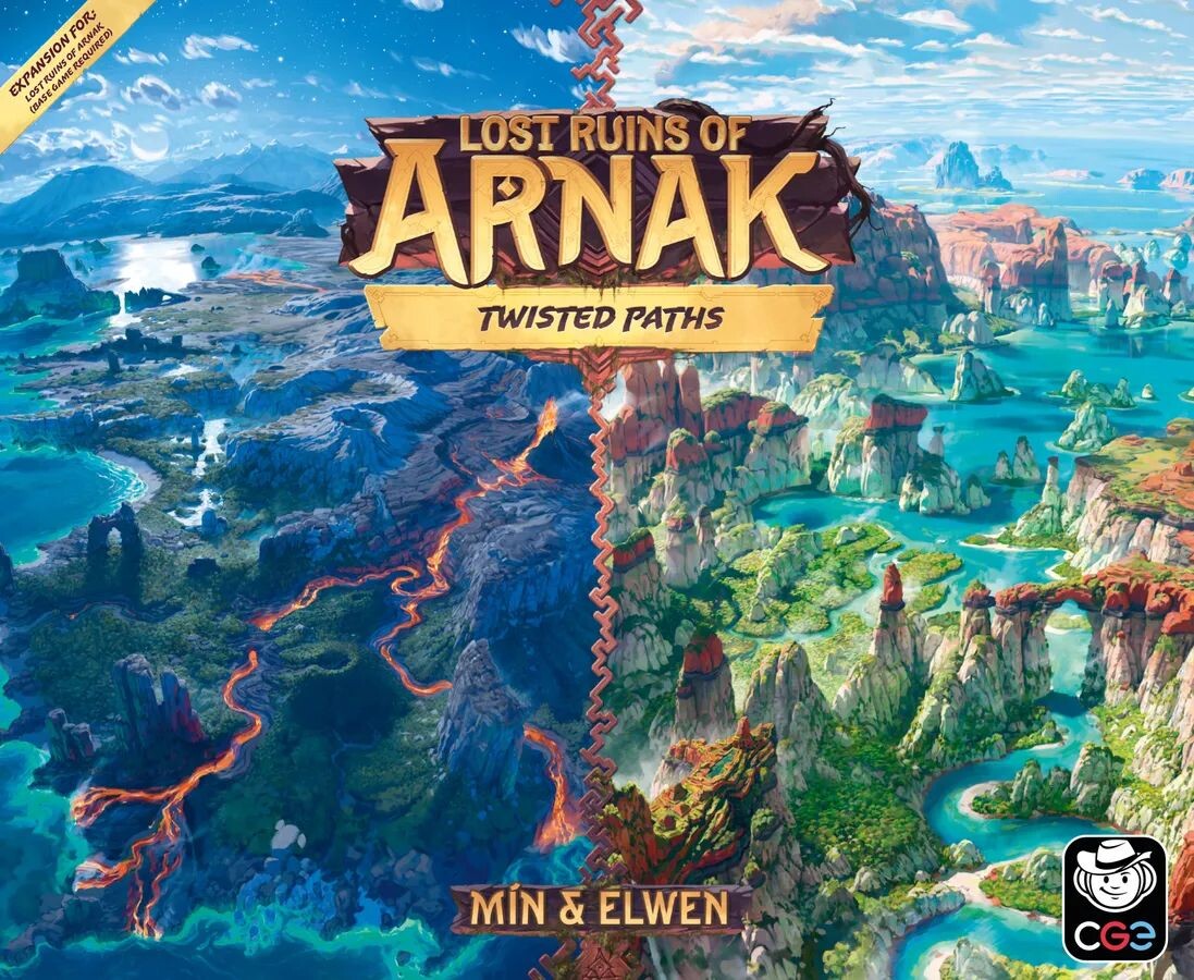 Lost Ruins of Arnak Twisted Paths Exp Utvidelse til Lost Ruins of Arnak
