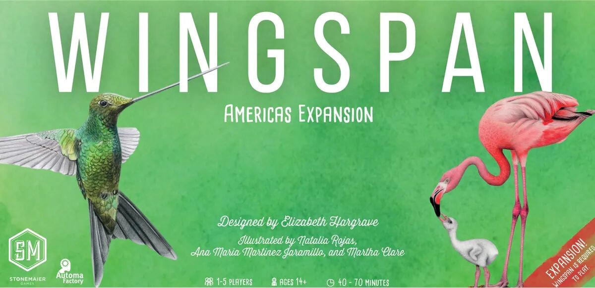 Wingspan Americas Expansion Utvidelse til Wingspan