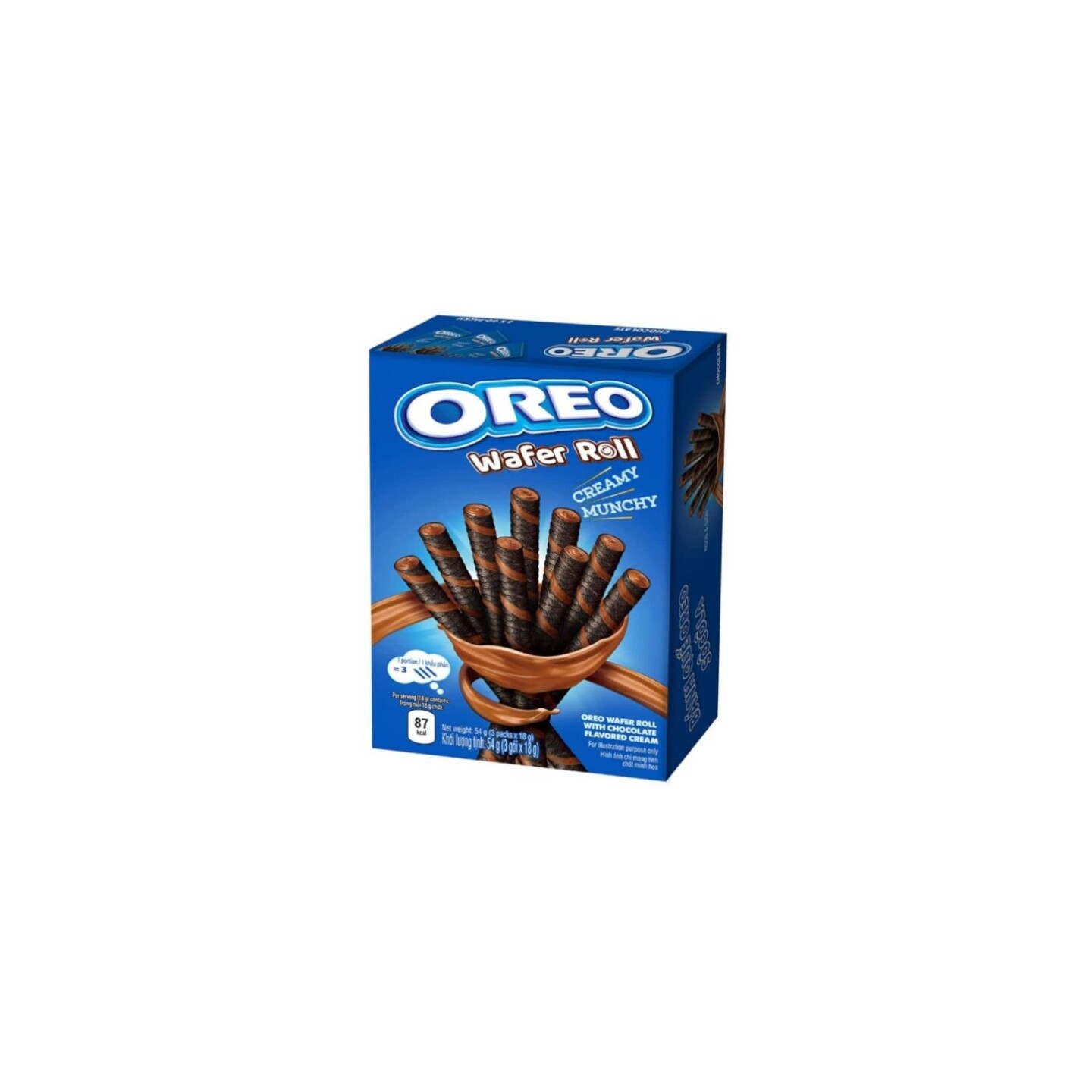 Oreo Wafer Roll Chocolate 54g